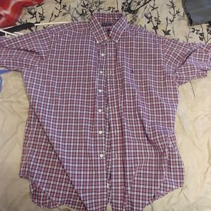 Ralph Lauren button up short sleeve shirt.